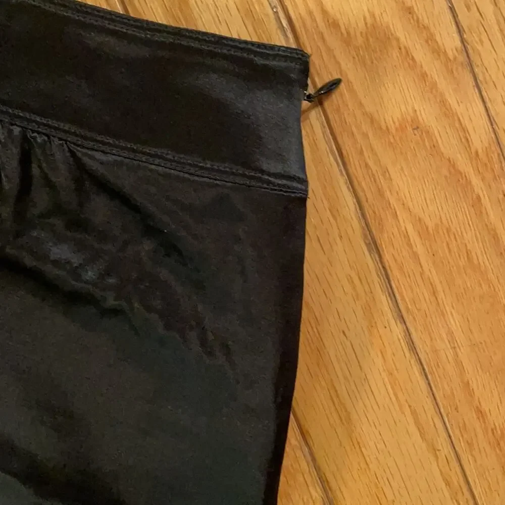 Burberry wool and silk black skirt 6 Medium - Picture 6 of 9